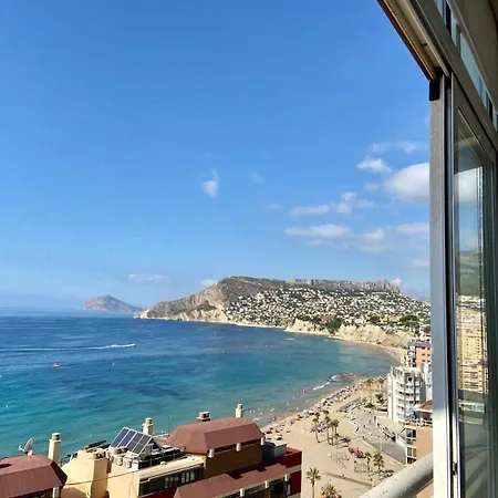 New Seaview & Sky Playa De Oro 13rd Floor Con Parking 아파트 칼페